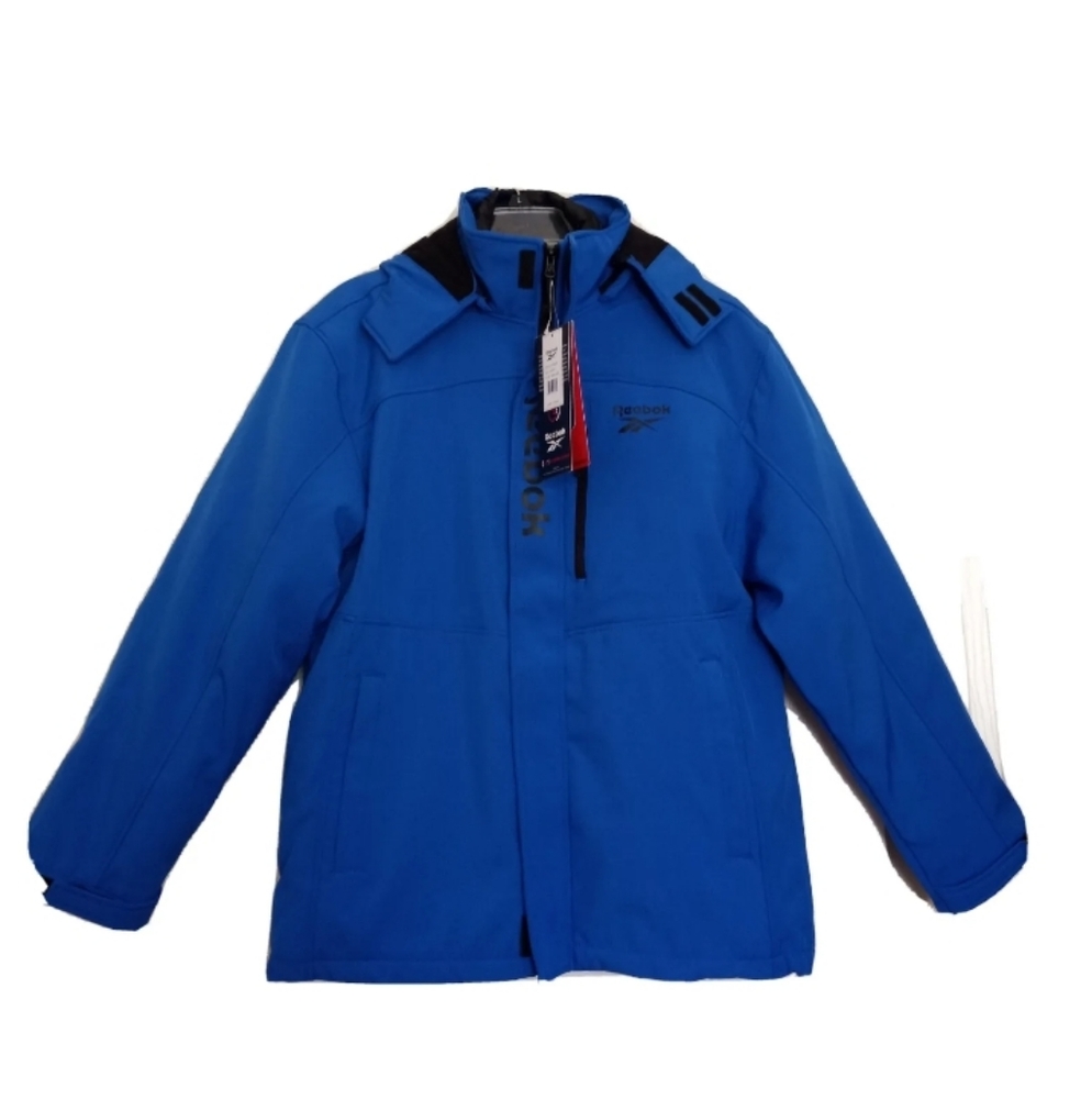 Reebok Big Boys Hooded Water Resistant Heavyweight 3-In-1 System Jacket Size L/G